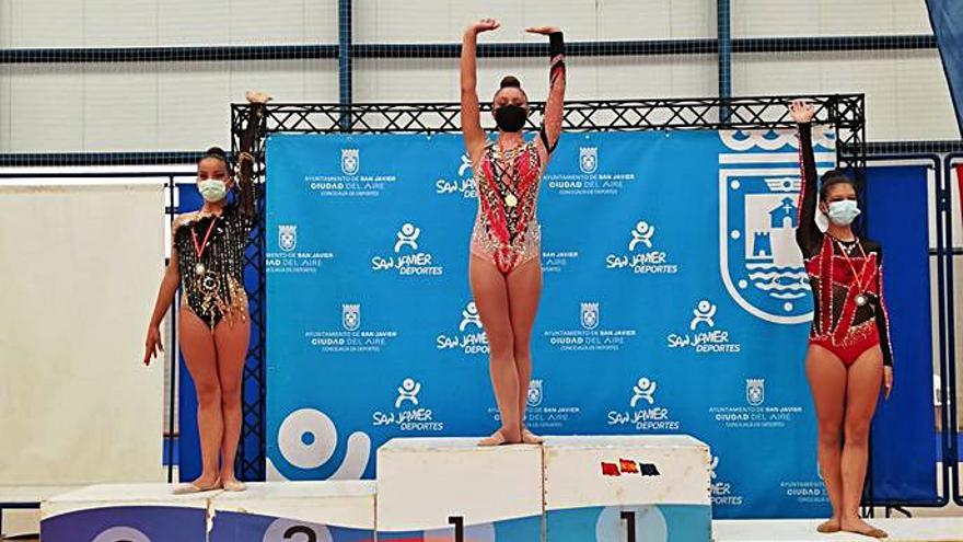 La gimnasia rítmica regional inicia la temporada en San Javier | FGRM 