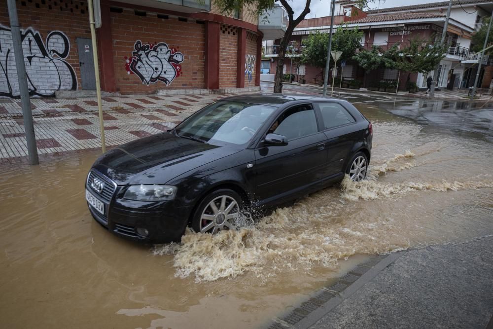 Inundacions a Platja d'Aro