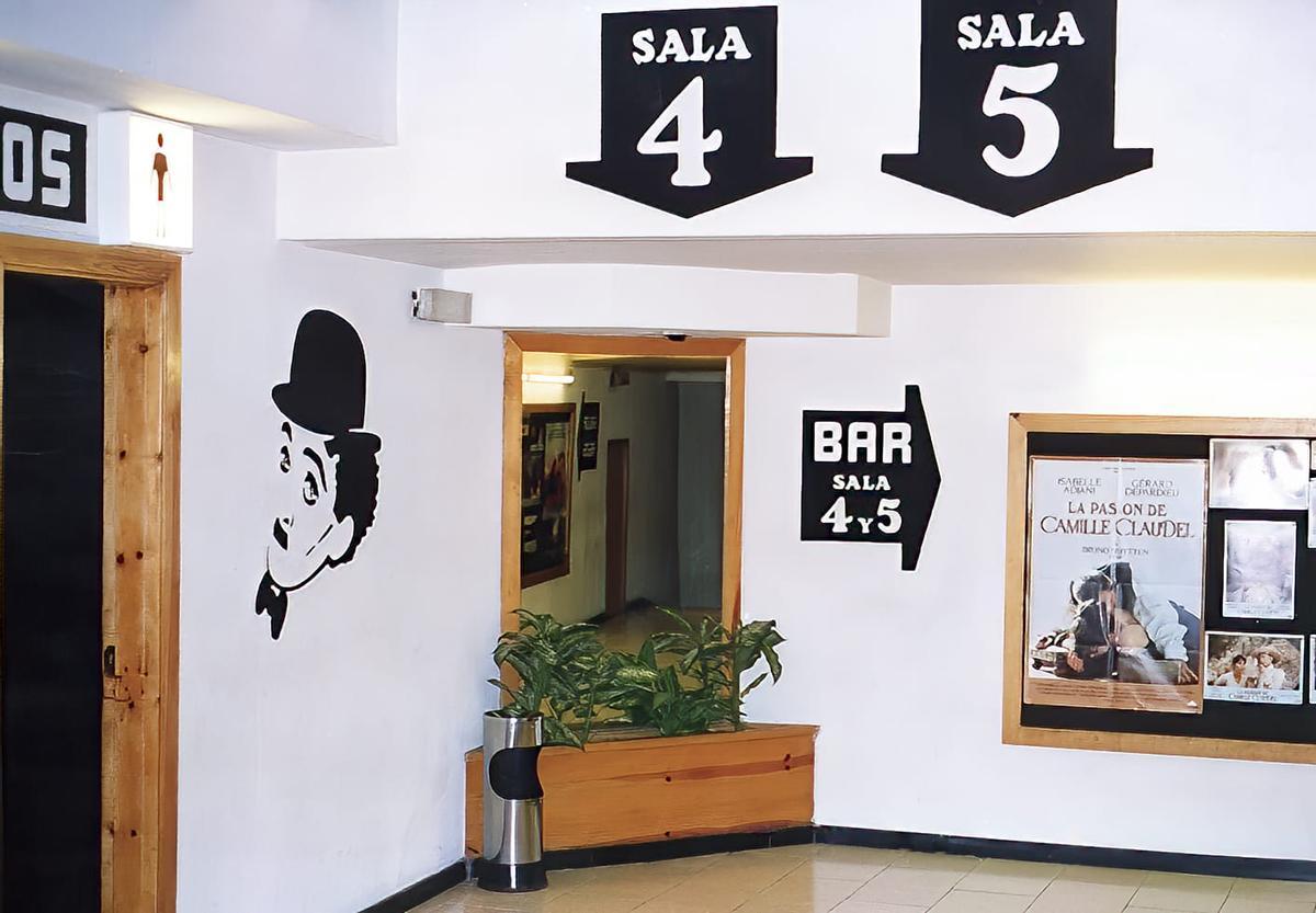 Interior del los cines Chaplin