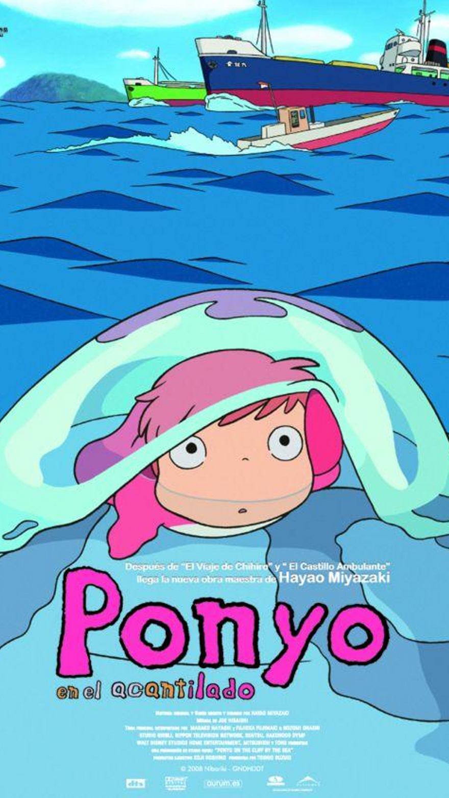 Ponyo en el acantilado