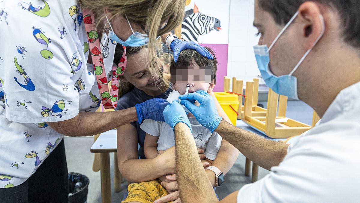 Este año se ha iniciado la vacunación contra la gripe en los centros escolares