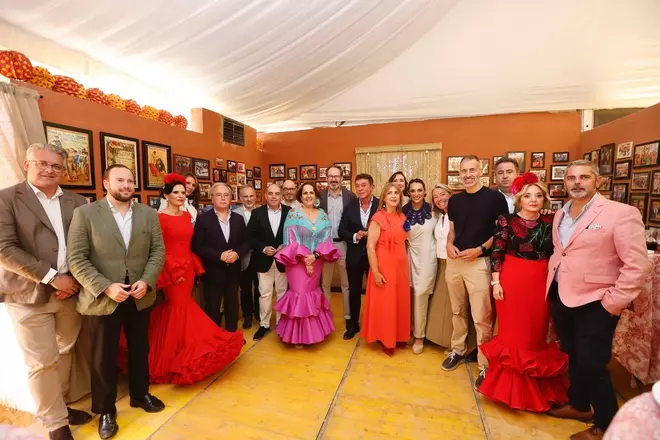 Las recepciones del martes de Feria, en imágenes
