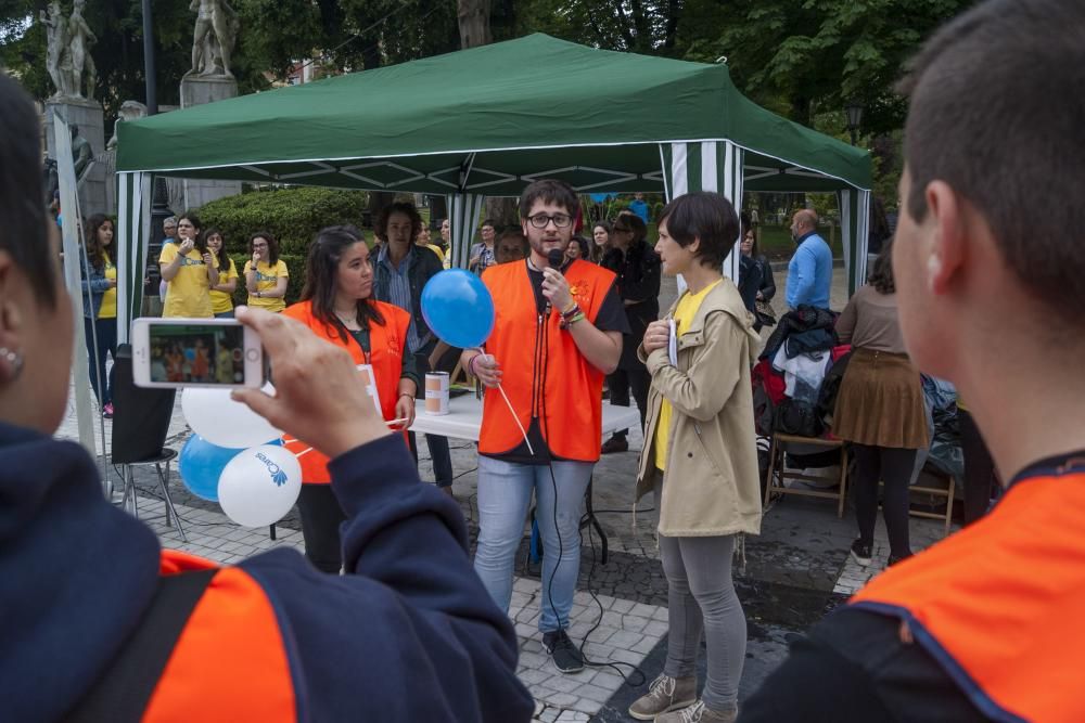 Flashmob para apoyar a la Asociación Galbán