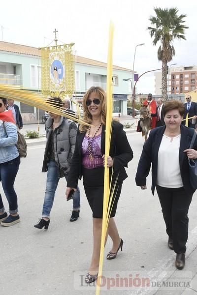 Procesión de Domingo de Ramos en La Hoya