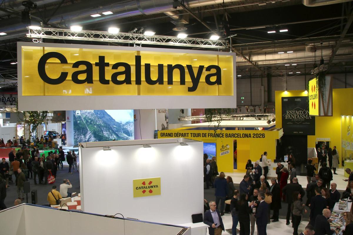 L'estand de Catalunya a Fitur.