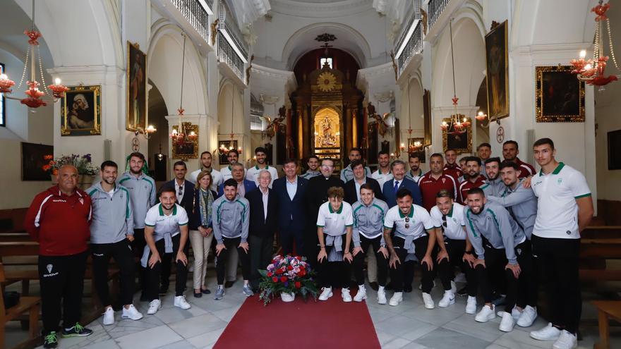 El Córdoba CF ofrece el ascenso a San Rafael y a la Virgen de los Dolores