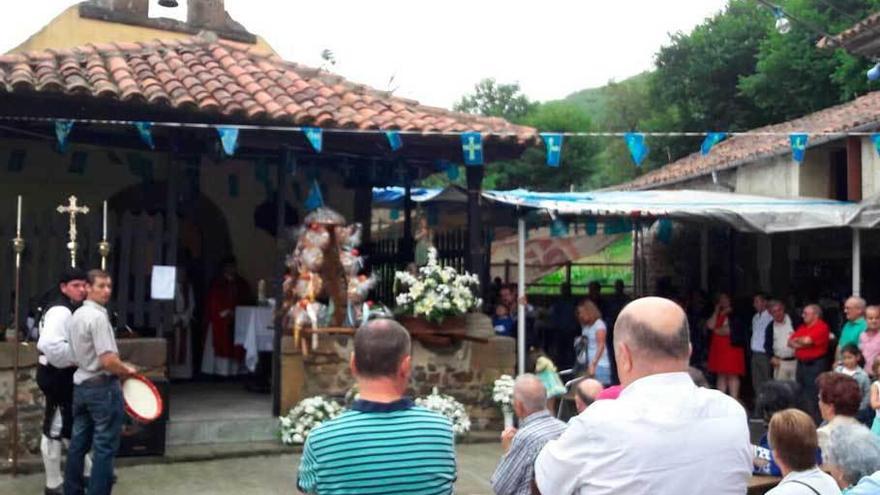 La fiesta de San Mamés en Bustillé.