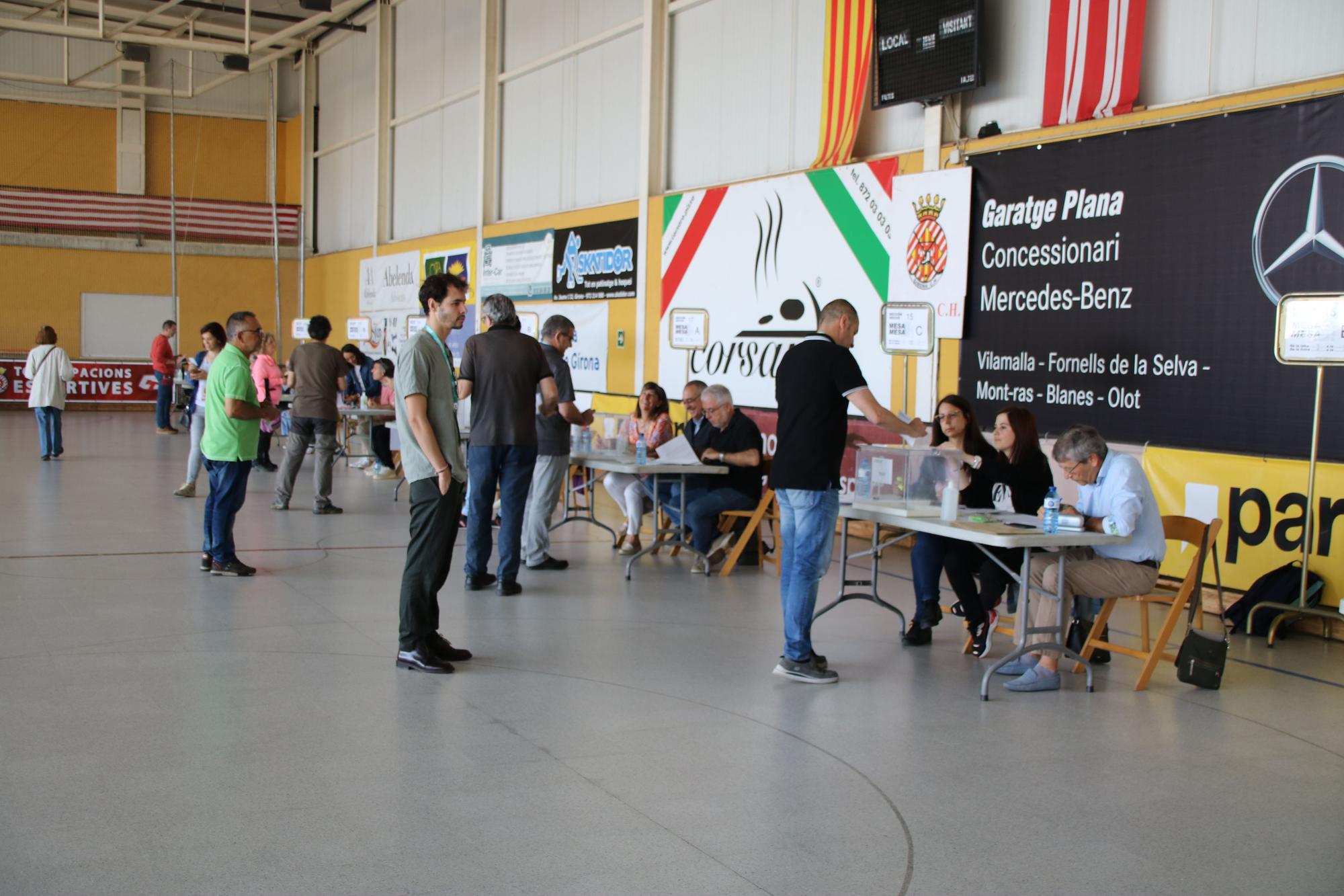 Primeres votacions a Girona