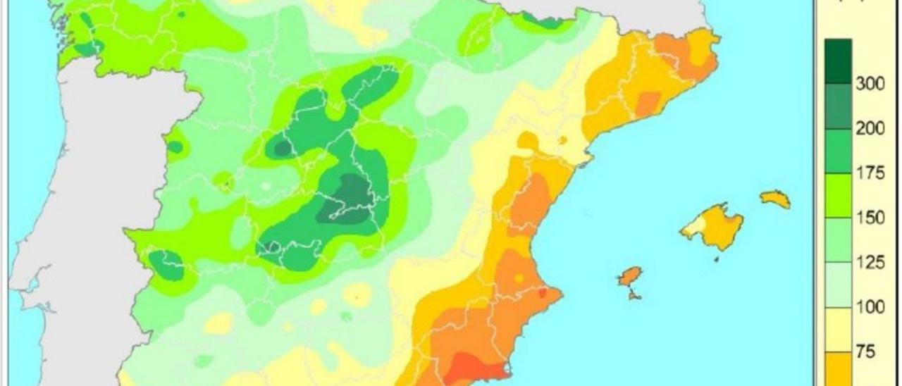 El año agrícola, positivo en lluvias en Zamora. | Aemet