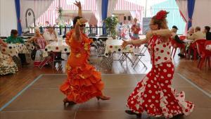 Ambiente en una pasada edición de la Feria de Abril, en el Fòrum.