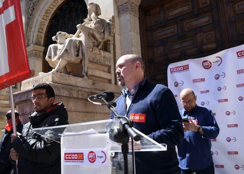 Fotod de la manifestación 1 de mayo- Día del trabajador