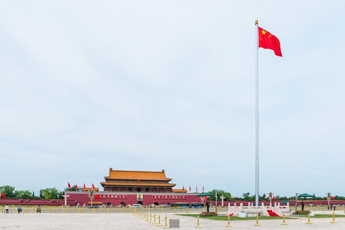 Plaza de Tiananmén, en Pekín