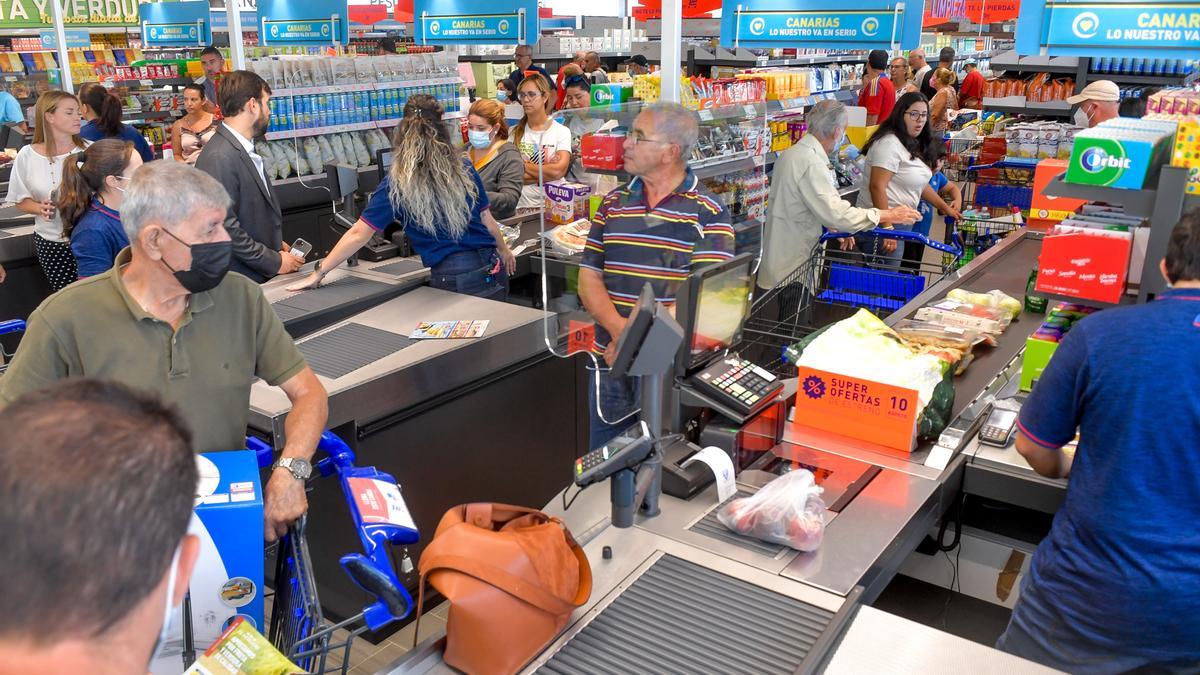 Inauguración del supermercado Aldi en el Cruce de Melenara