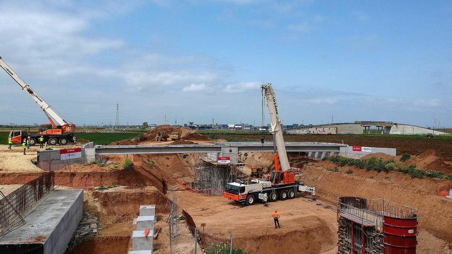 Obras Línea 3 del Metro de Sevilla.