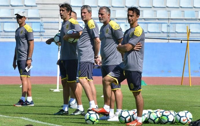 Primer entrenamiento de la UD Las Palmas