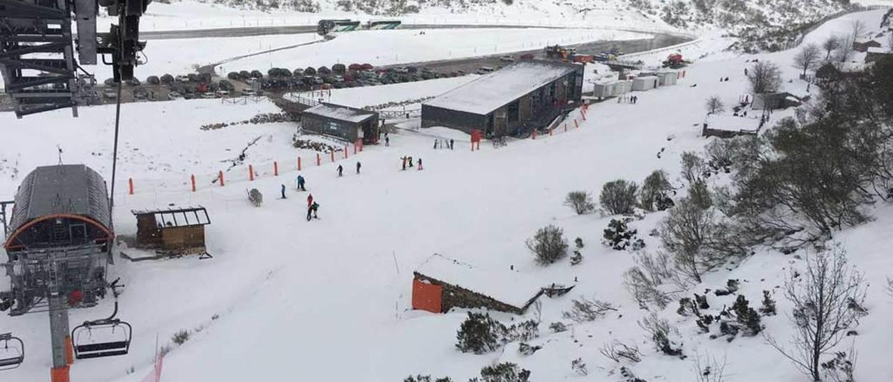 La estación de Fuentes de Invierno.