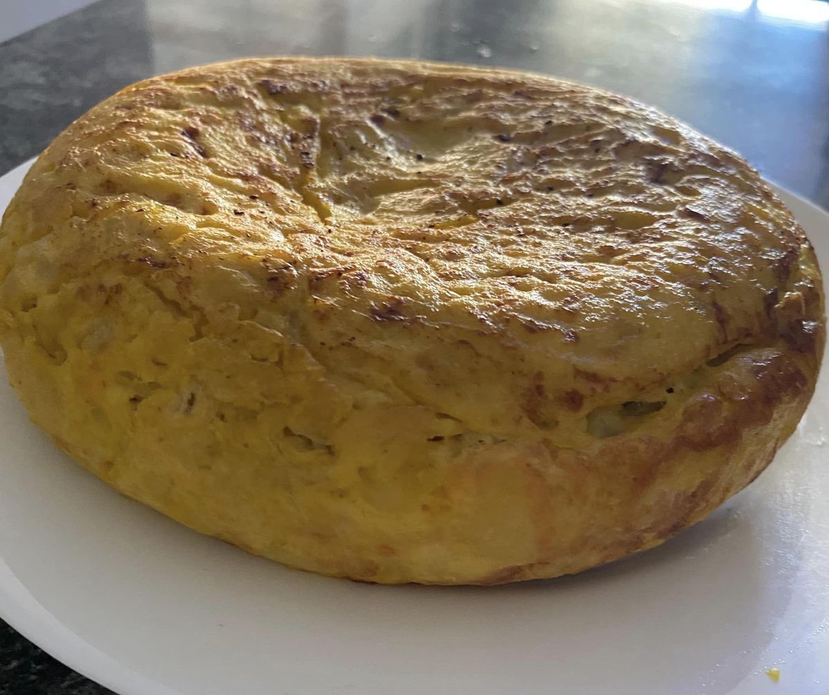 Tortilla de patatas del Bar Catovi.