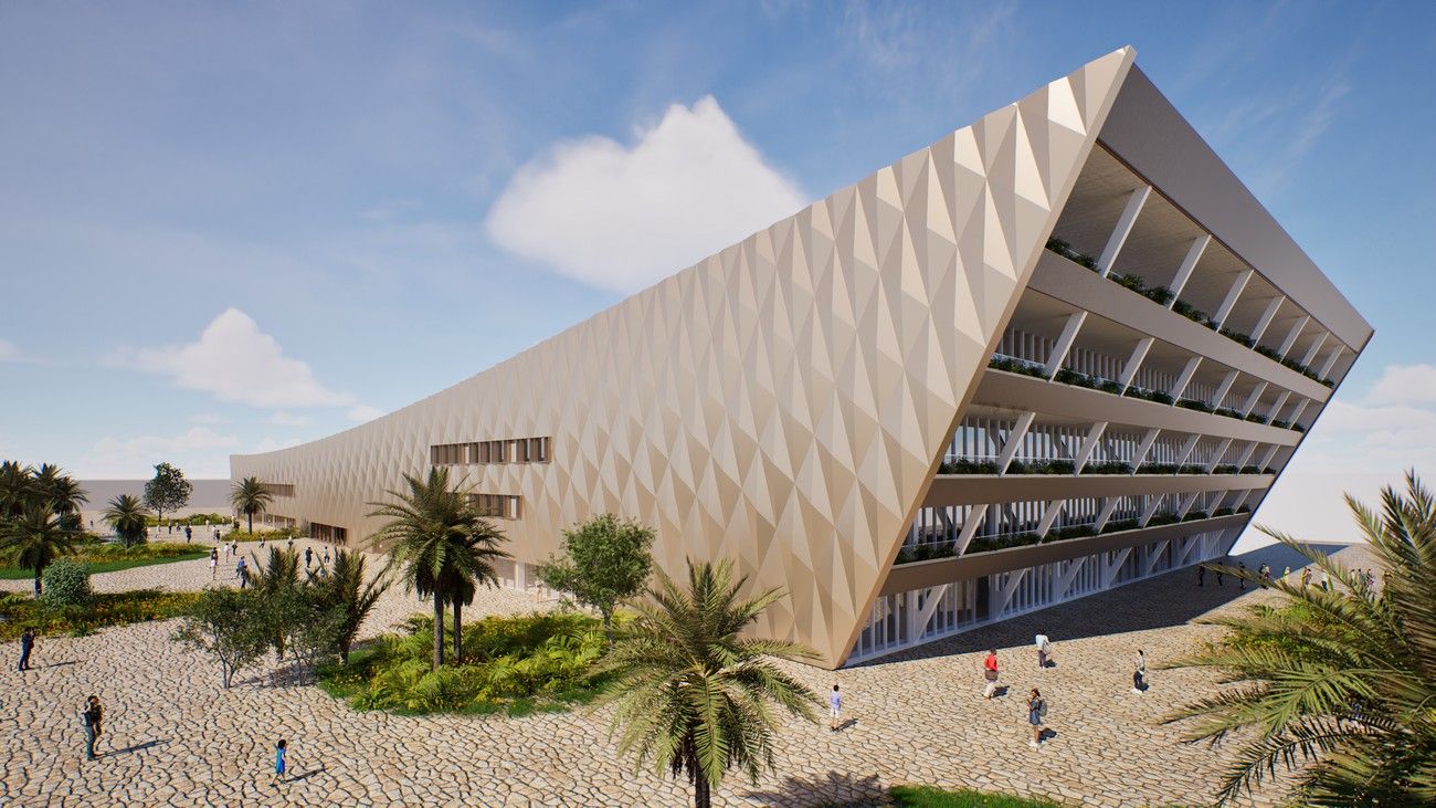 El nuevo pabellón de Infecar, en imágenes