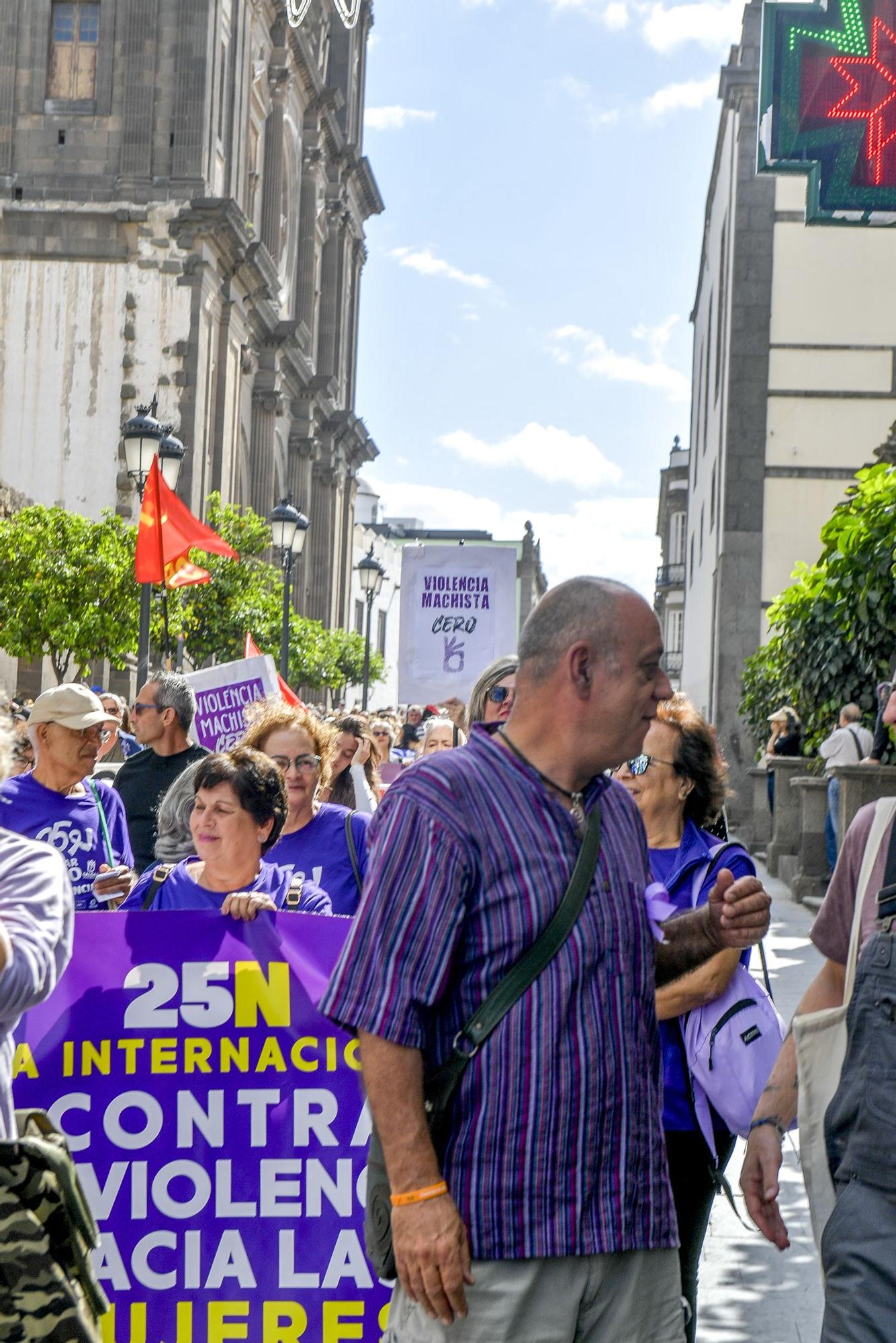 Manifestación del 25N contra la violencia machista