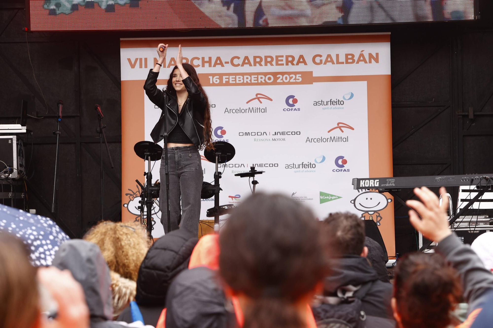 EN IMÁGENES: Así fue la carrera organizada por la asociación Galbán en Oviedo