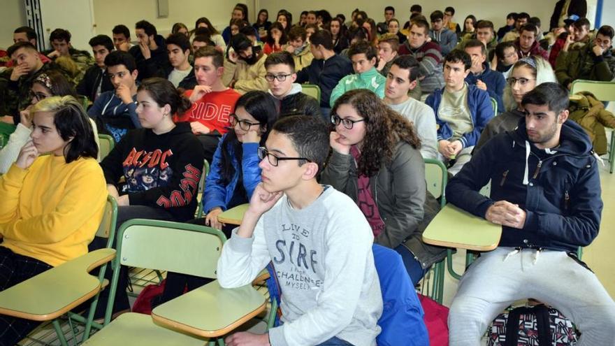 Algunos de los alumnos participantes.