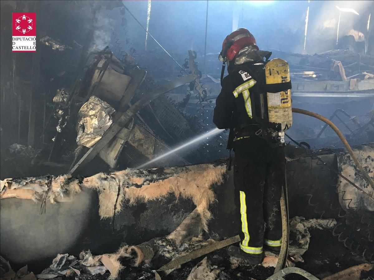 Mueren calcinados 500 conejos en Segorbe