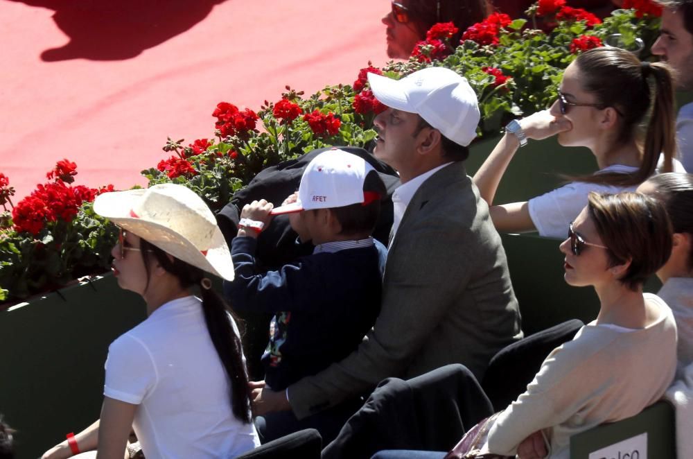 Caras conocidas en la plaza de toros de Valencia