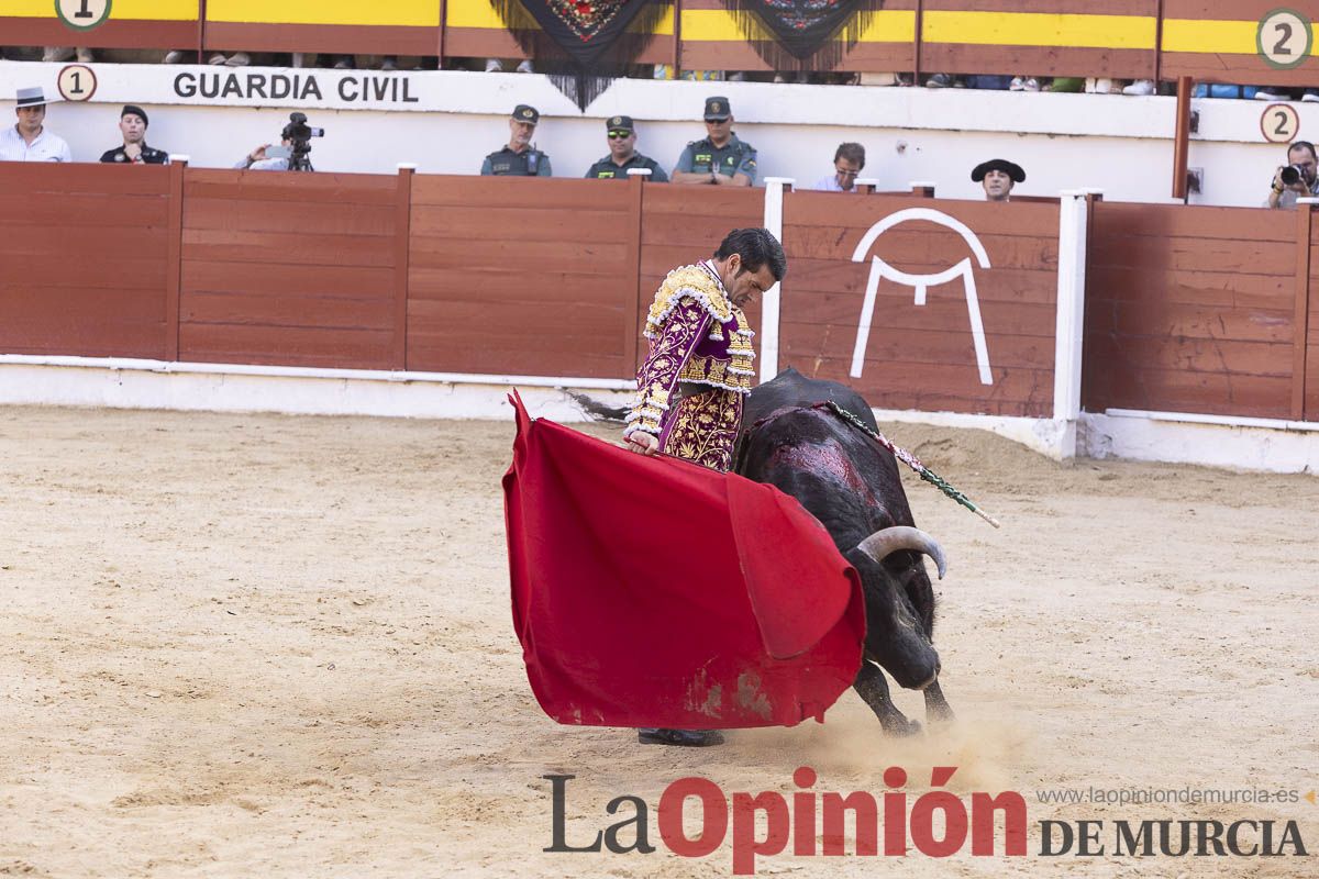 Corrida de toros en Abarán (El Fandi, Emilio de Justo, El Payo)