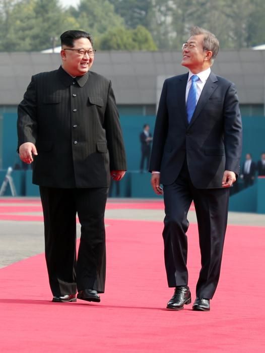 Encuentro entre Kim Jong-un y Moon Jae-in