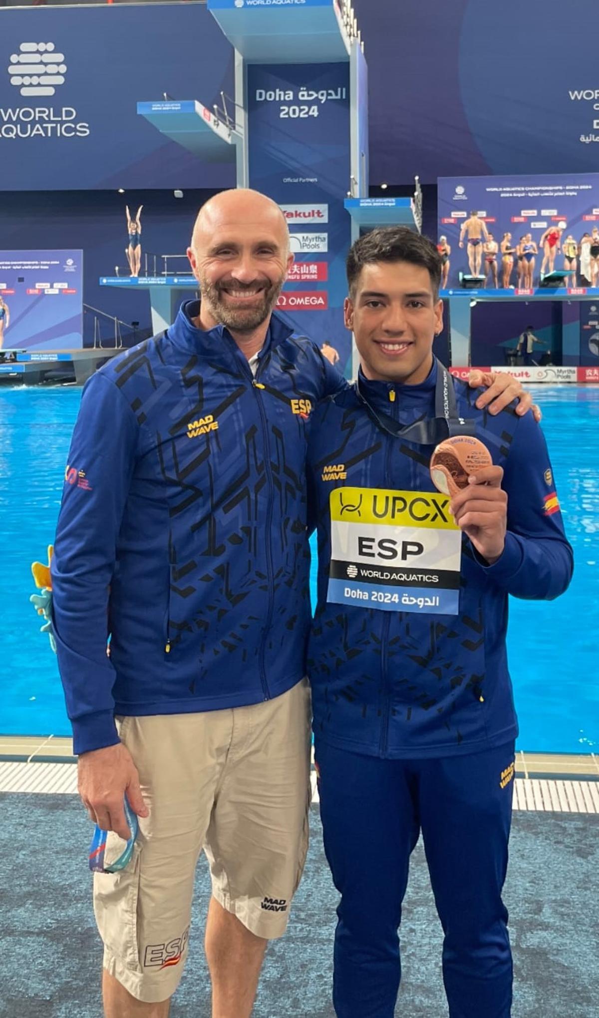 El bronce mundial del mallorquín Adrián Abadía, en imágenes