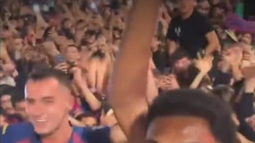 La celebració de la Lliga: la gran festa de Laporta a Luz de Gas i la bogeria de Casadó i Balde a la plaça Catalunya