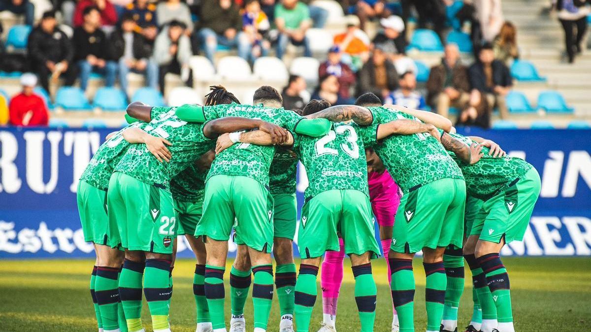 Una imagen del equipo en El Toralín