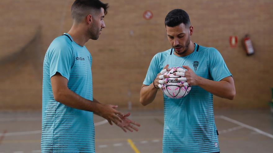 La primera sesión en pista del Córdoba Futsal en imágenes