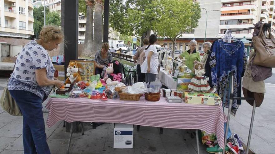 Mercado solidario en el Fortí