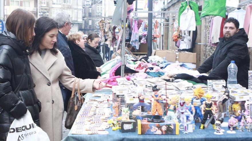 La actividad ferial dinamiza A Estrada dos días a la semana | . // BERNABÉ/LUCÍA ABELEDO