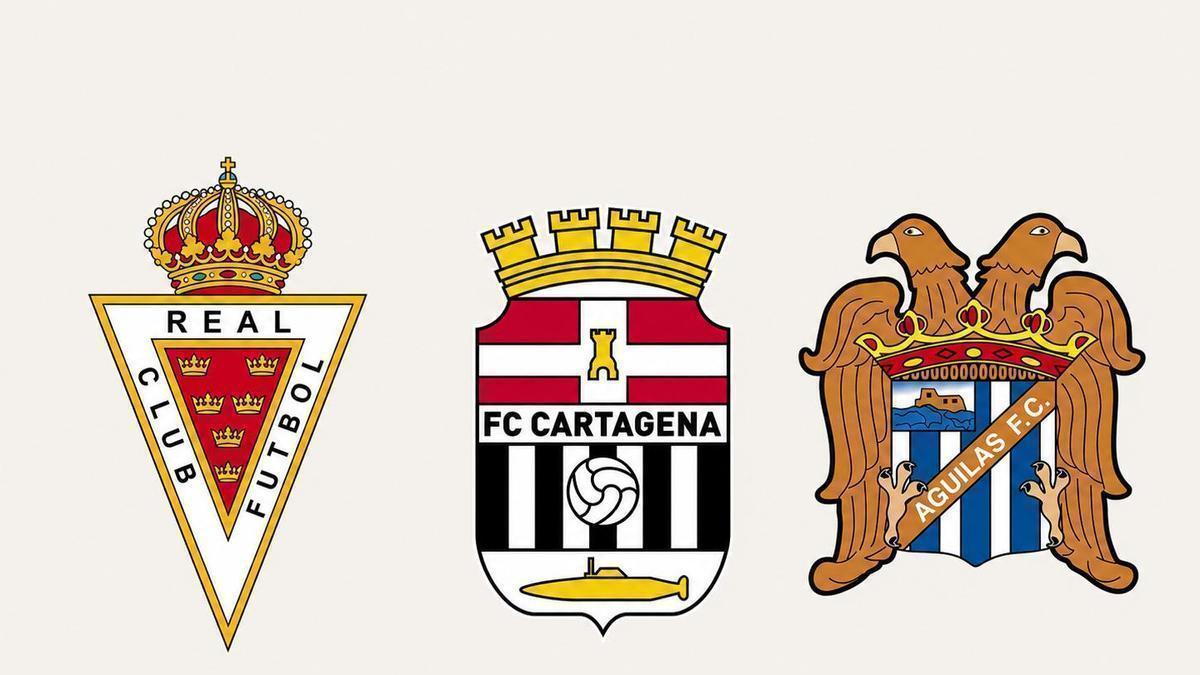 Real Murcia, FC Cartagena y Águilas FC