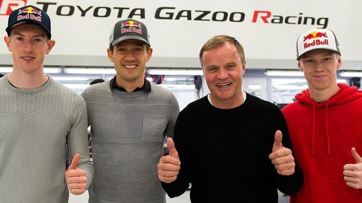 Ogier, punta de lanza de la nueva formación de Toyota en el WRC