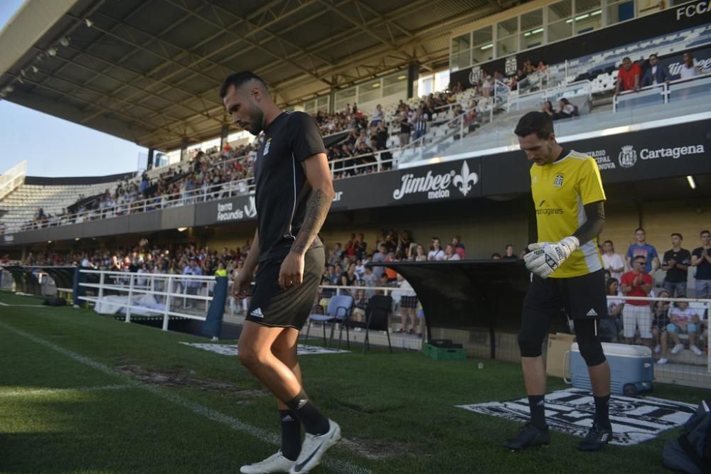 Entrenamiento del FC Cartagena en el Cartagonova (07/06/2019)