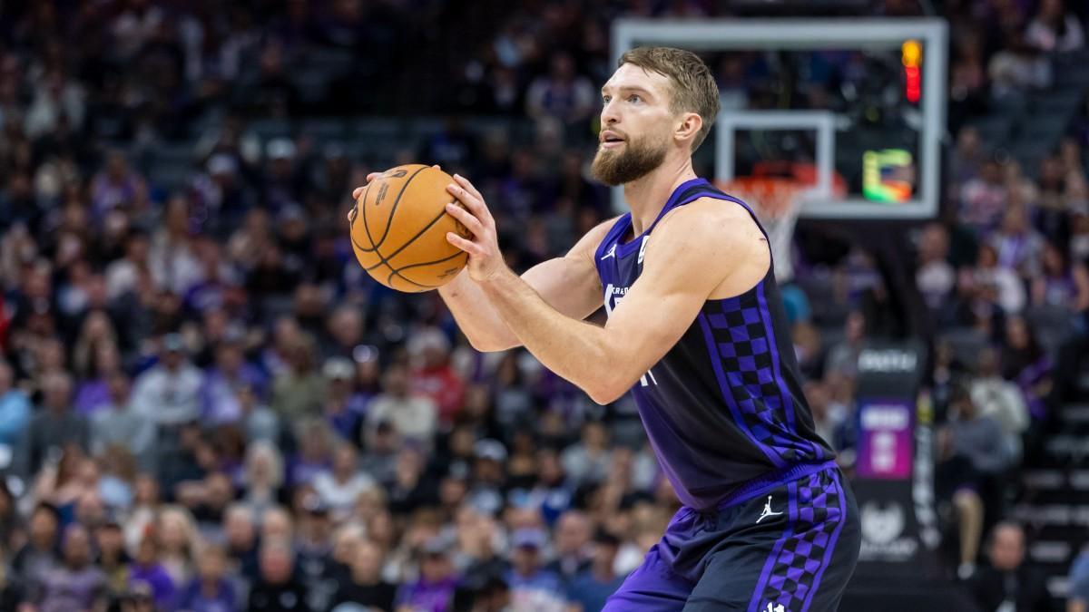 Domantas Sabonis con los Sacramento Kings