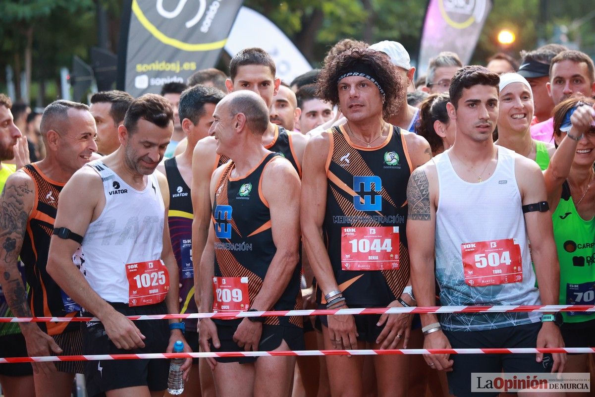 Las mejores imágenes de la carrera nocturna de Murcia