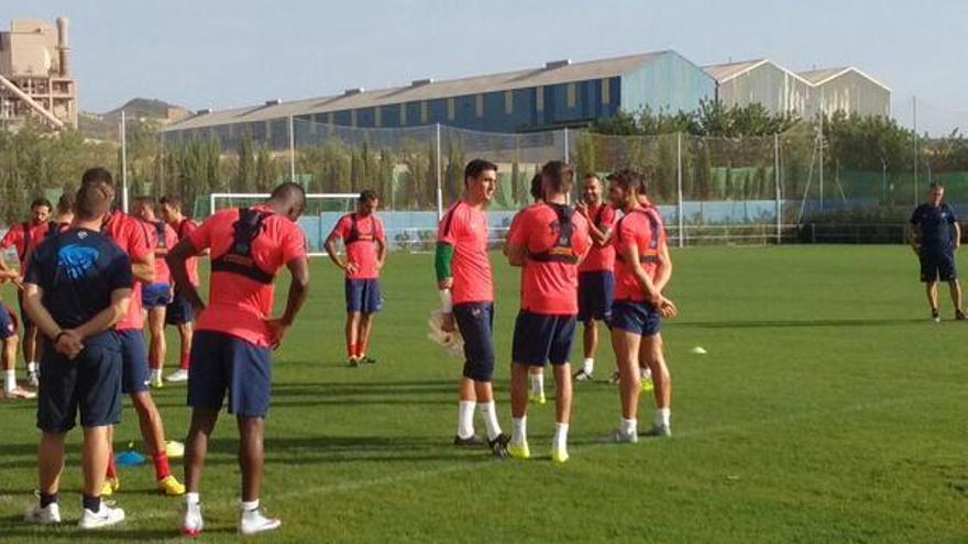 Mariño se entrena por primera vez junto a sus compañeros