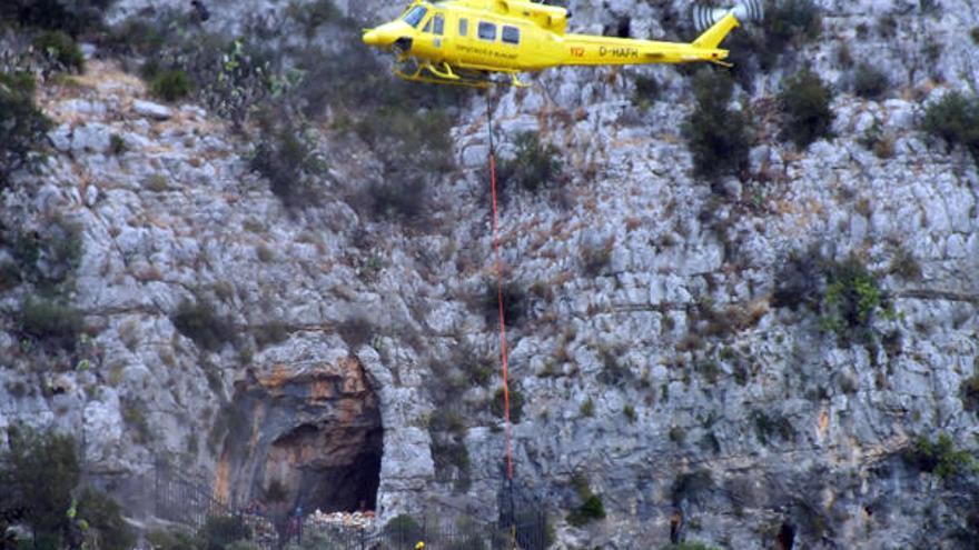 Una ayuda del cielo para la investigación de la Cova del Comte de Pedreguer