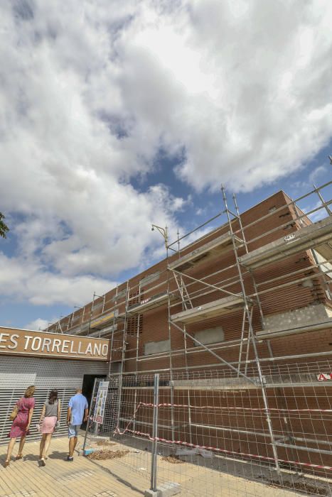 Obras en el Instituto de Torrellano