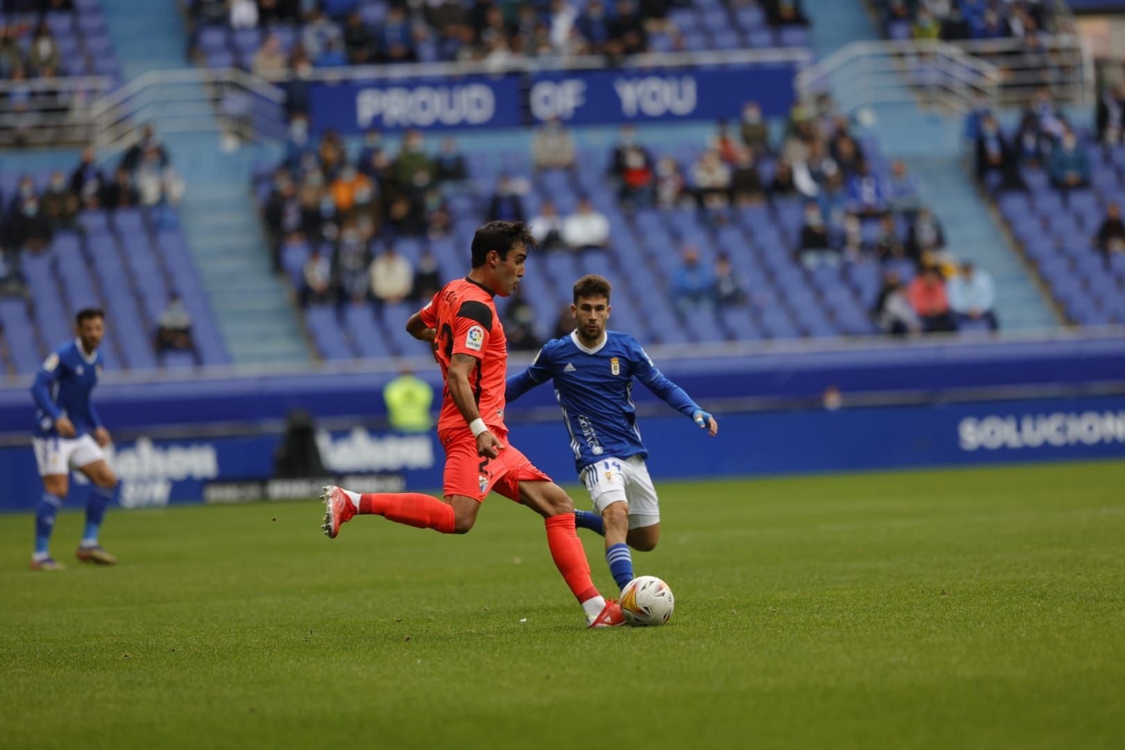 El partido del Oviedo, en imágenes