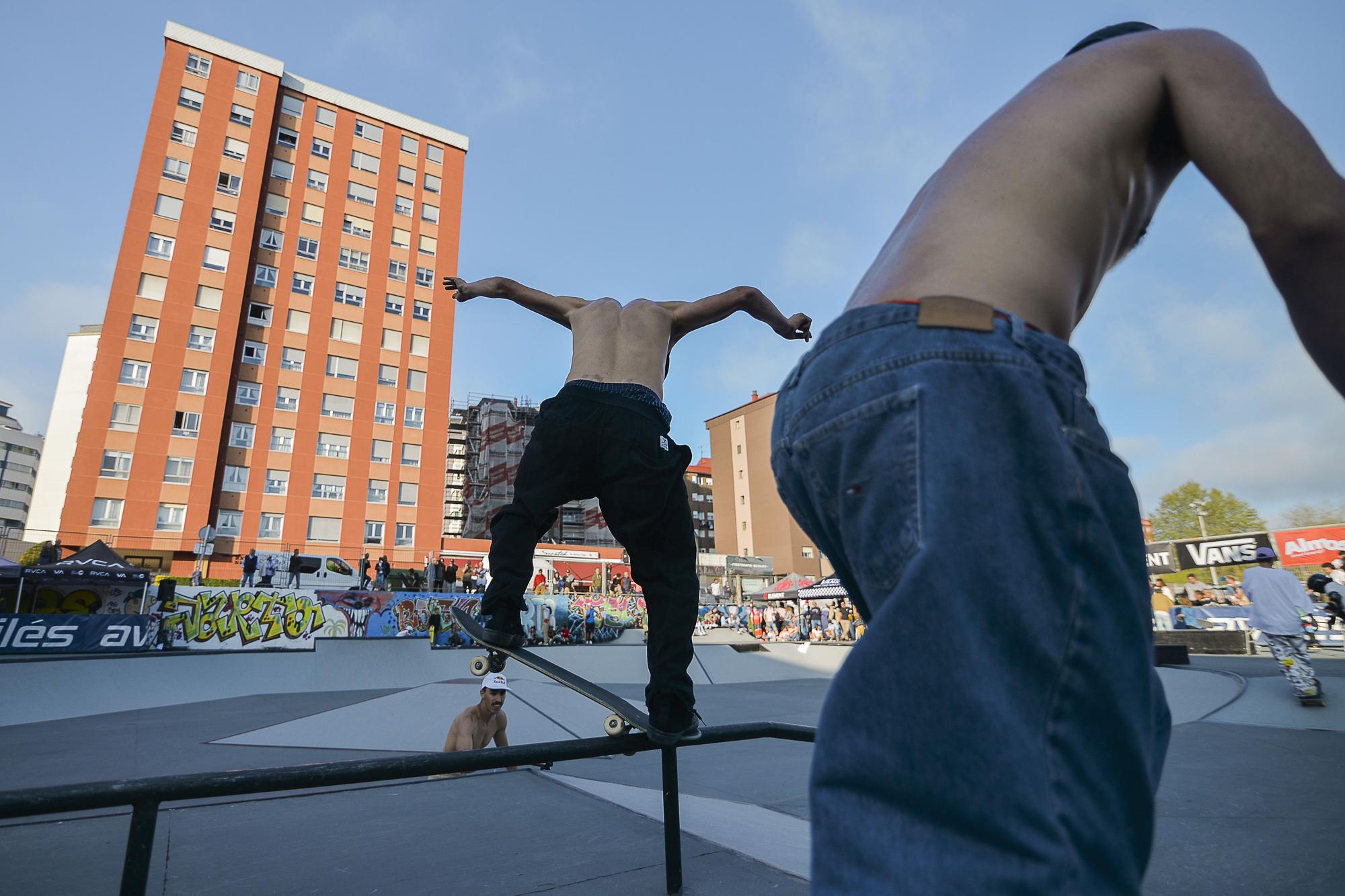 El skate abre las actividades deportivas del Bollo