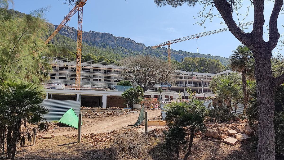 Das Hotel Formentor auf Mallorca wird derzeit neu gebaut.