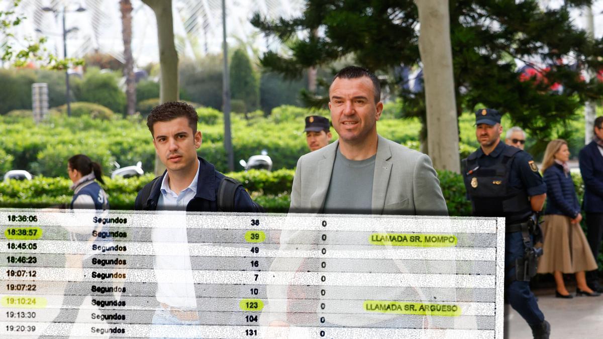 El presidente de la Diputación de Valencia, Vicent Mompó, en su declaración como testigo en la causa de la dana