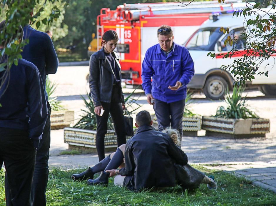 Al menos 18 personas murieron el miércoles y unas 40 resultaron heridas por la explosión "de un artefacto no identificado" en un colegio secundario técnico en Kerch, en Crimea.