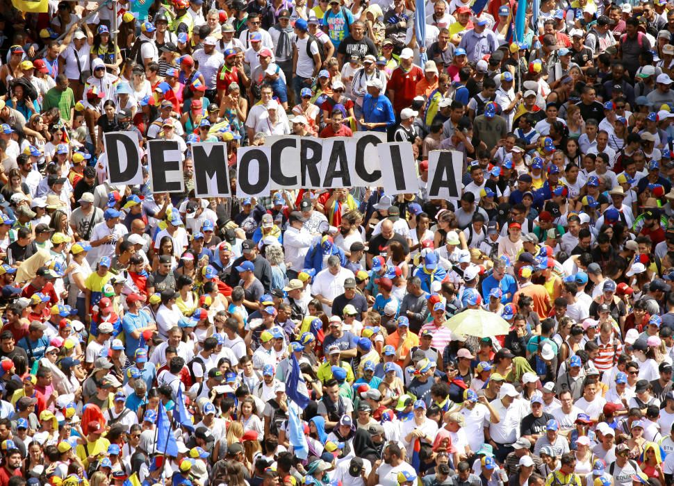 Protestas contra Maduro en Venezuela