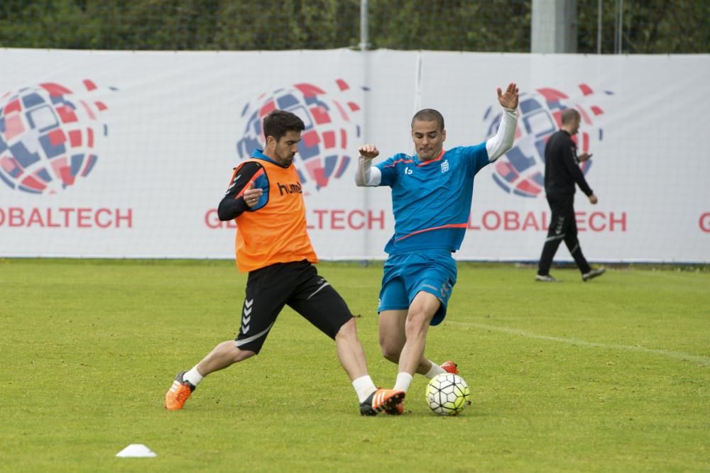 Entrenamiento del Real Oviedo